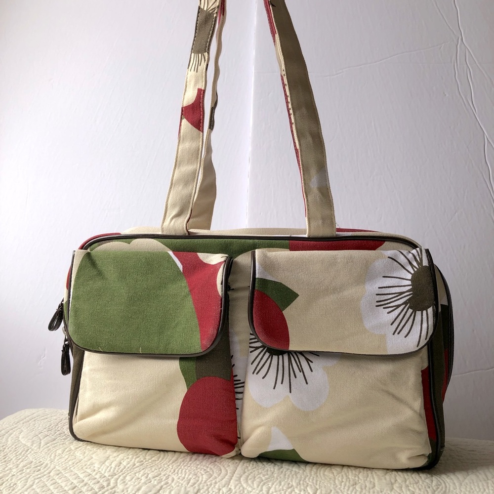 KNITPICKERS shoulder canvas cotton bag organizer